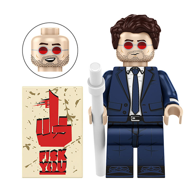 Matt Murdock Minifigure | High Detail LEGO Compatible | Toylandeu™