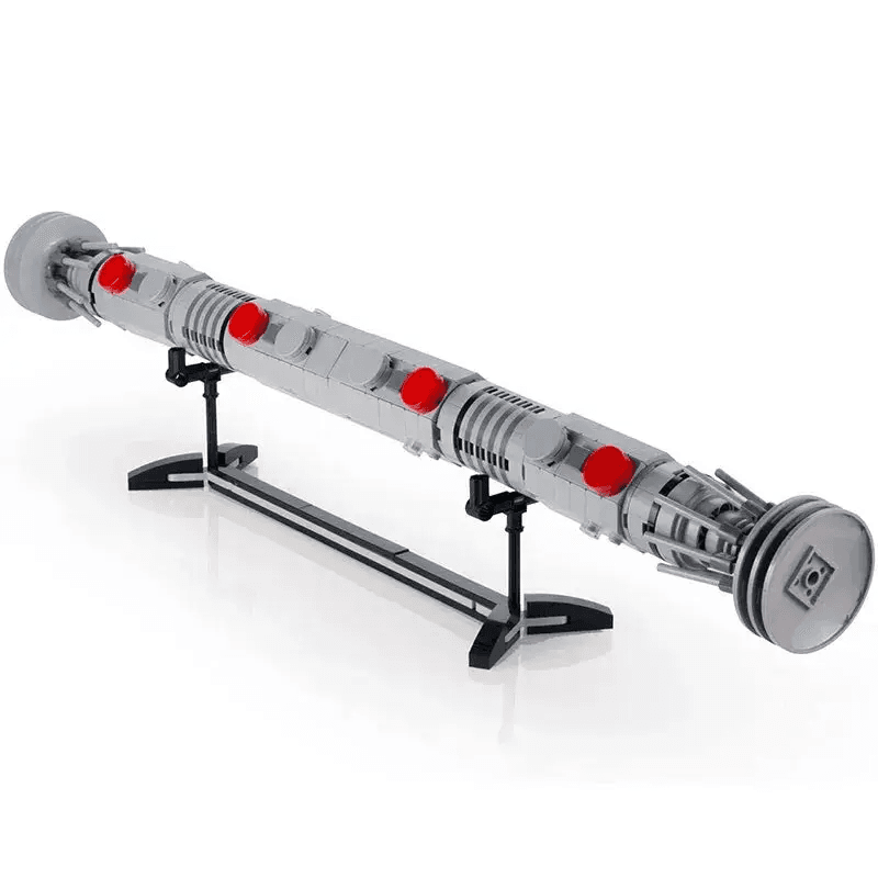 Life Size LEGO Darth Maul Lightsaber With Stand And Bricks - ToylandEU