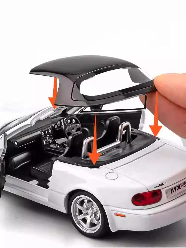 Mazda MX-5 Diecast Model | 1/32 Scale Sound & Light | Toylandeu™
