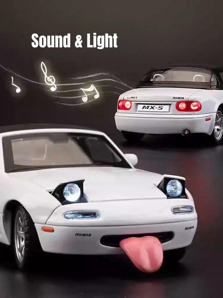 Mazda MX-5 Diecast Model | 1/32 Scale Sound & Light | Toylandeu™