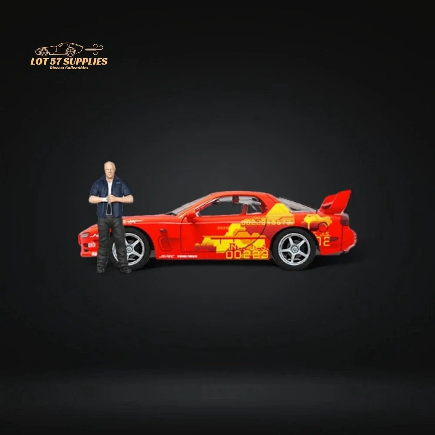 Mazda RX 7 Diecast 1 64 Figure Included -  ToylandEU™