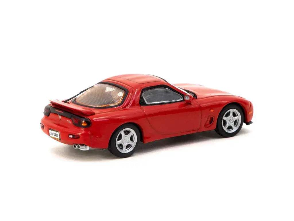 Mazda RX-7 FD3S Diecast Model 1/64 Red J Collection - ToylandEU