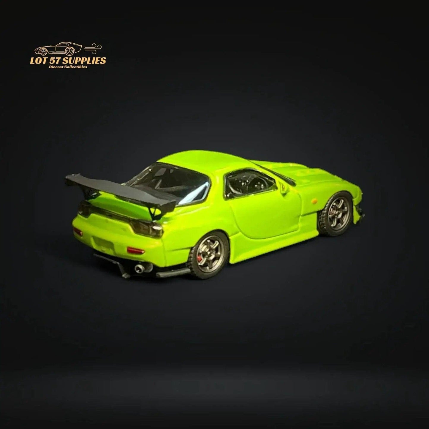  Mazda RX7 Diecast Apple Green 1 64 Scale Limited -  ToylandEU™