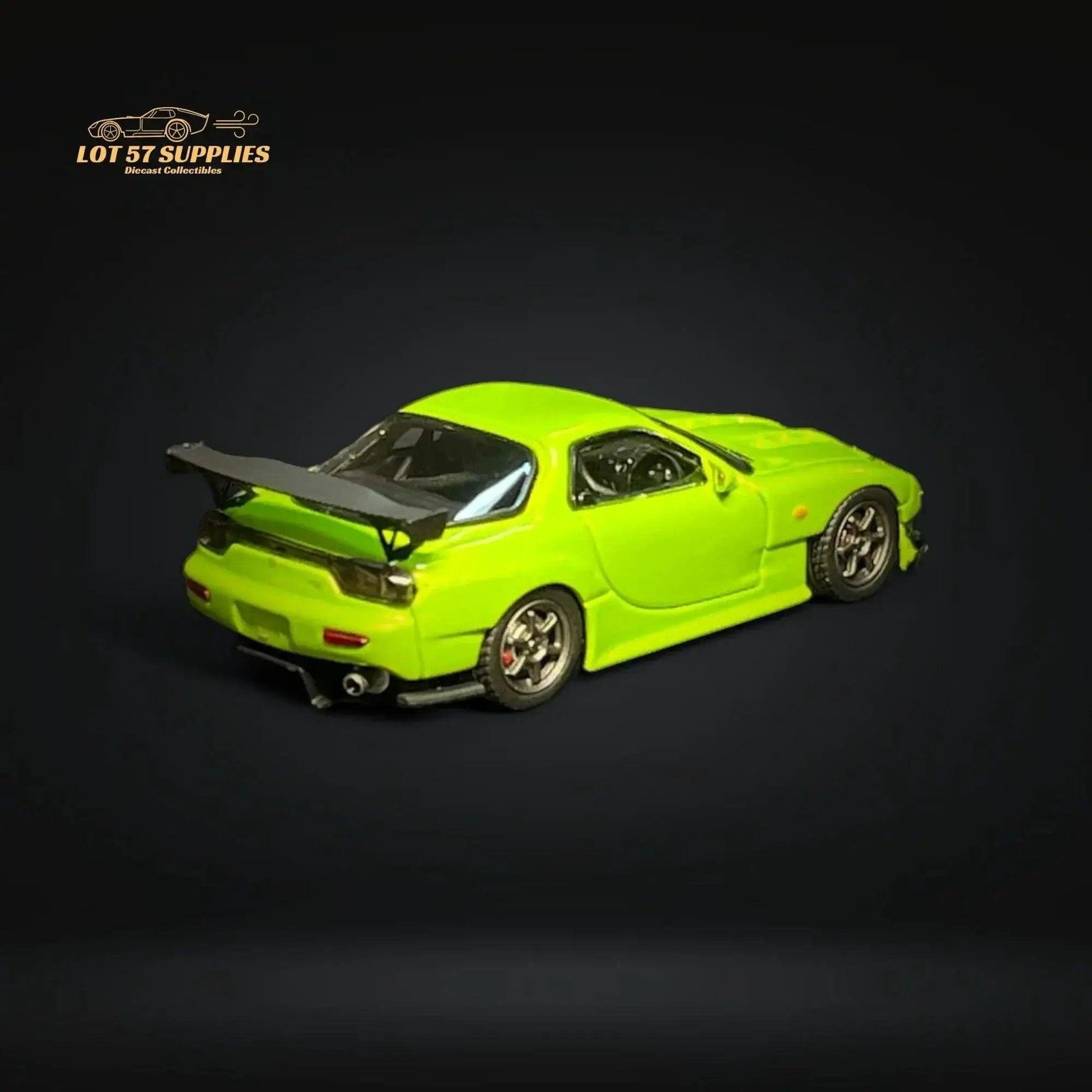  Mazda RX7 Diecast Apple Green 1 64 Scale Limited -  ToylandEU™