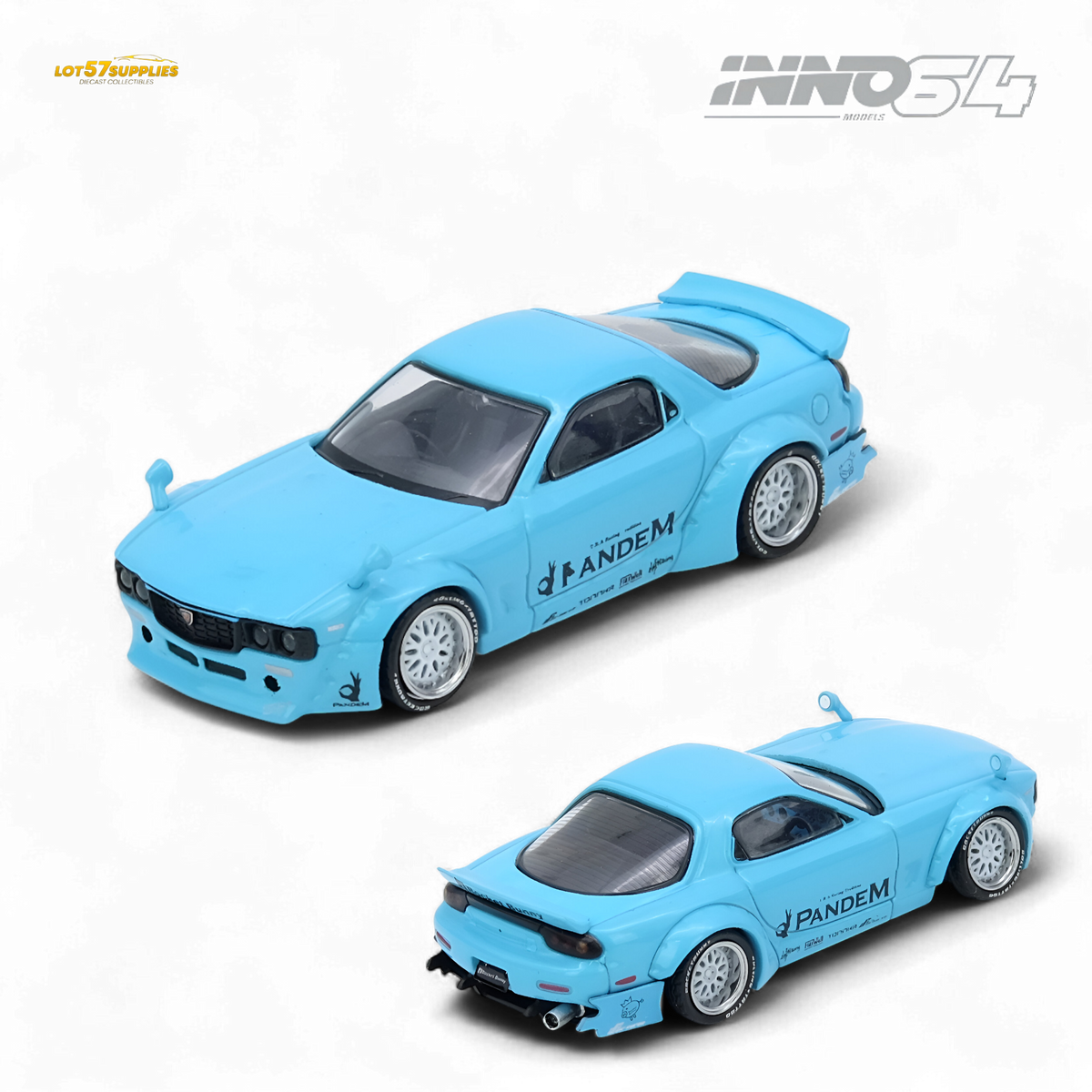 Mazda RX7 FD3S Pandem Diecast | 1/64 Scale | Toylandeu™