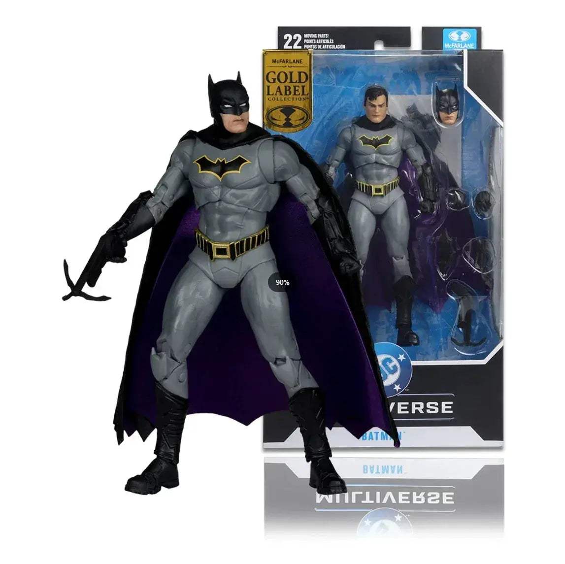 McFarlane Highly Detailed DC Multiverse Batman Action Figure 18cm - ToylandEU