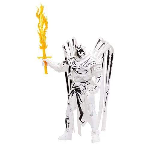 McFarlane Toys DC Multiverse Azrael Curse of the White Knight Sketch Gold Label 7-Inch Action Figure - Entertainment Earth Exclusive - ToyShnip
