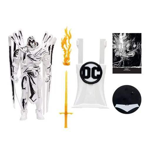 McFarlane Toys DC Multiverse Azrael Curse of the White Knight Sketch Gold Label 7-Inch Action Figure - Entertainment Earth Exclusive - ToyShnip