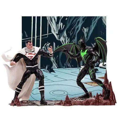 DC Multiverse Batman Beyond Vs Justice Lord Superman Premium Figures - ToylandEU