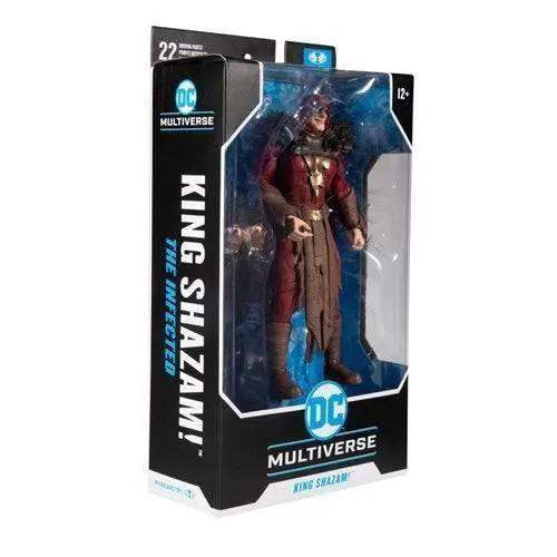 DC Multiverse King Shazam Collectible Action Figure 7 Inch Scale - ToylandEU