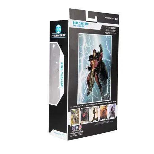 DC Multiverse King Shazam Collectible Action Figure 7 Inch Scale - ToylandEU