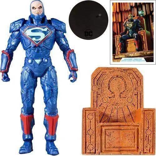 Lex Luthor Blue Power Suit DC Multiverse Display-Ready Figure - ToylandEU