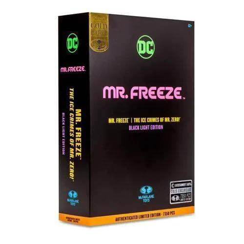 McFarlane Toys DC Multiverse Mr. Freeze Black Light Gold Label 7-Inch Scale Action Figure - Entertainment Earth Exclusive - ToyShnip