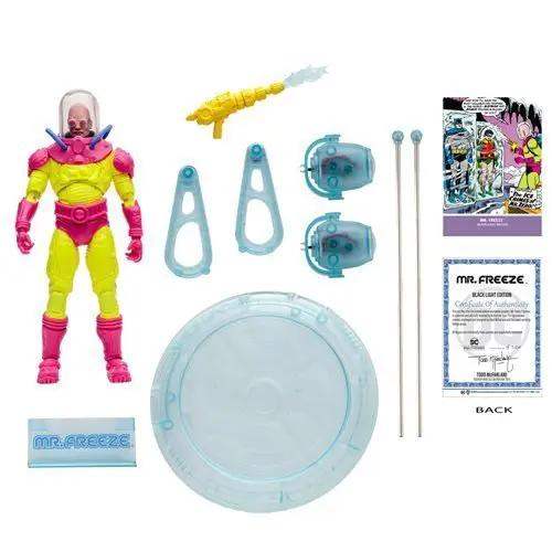 McFarlane Toys DC Multiverse Mr. Freeze Black Light Gold Label 7-Inch Scale Action Figure - Entertainment Earth Exclusive - ToyShnip