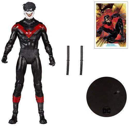 DC Multiverse Nightwing Joker 7 Inch Action Figure Highly Detailed - ToylandEU