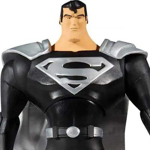 McFarlane Toys DC Multiverse Superman Black Suit Superman: The Animated Series 7-Inch Scale Action Figure - ToyShnip