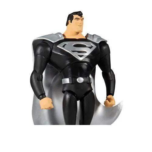 McFarlane Toys DC Multiverse Superman Black Suit Superman: The Animated Series 7-Inch Scale Action Figure - ToyShnip