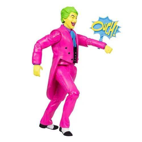 McFarlane Toys DC Retro The Joker Batman: Classic TV Series Black Light Gold Label 6-Inch Action Figure - Entertainment Earth Exclusive - ToyShnip