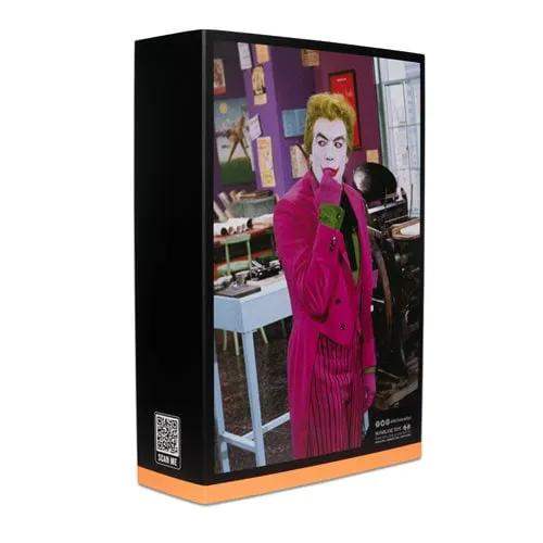 McFarlane Toys DC Retro The Joker Batman: Classic TV Series Black Light Gold Label 6-Inch Action Figure - Entertainment Earth Exclusive - ToyShnip