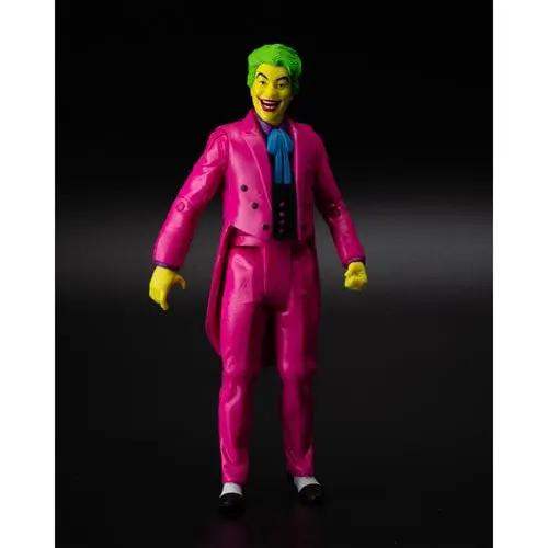 McFarlane Toys DC Retro The Joker Batman: Classic TV Series Black Light Gold Label 6-Inch Action Figure - Entertainment Earth Exclusive - ToyShnip
