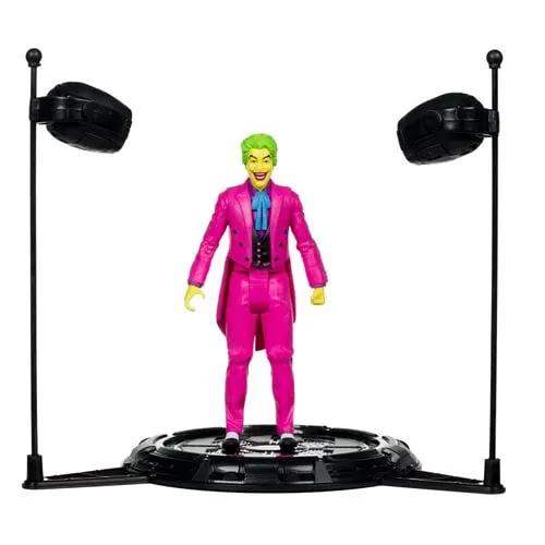 McFarlane Toys DC Retro The Joker Batman: Classic TV Series Black Light Gold Label 6-Inch Action Figure - Entertainment Earth Exclusive - ToyShnip