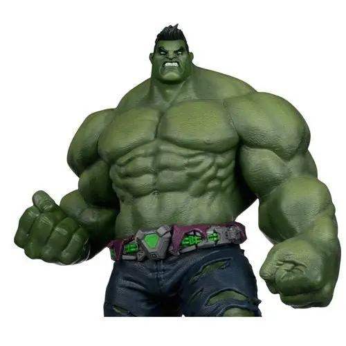 McFarlane Toys Marvel Rivals The Hulk 1:6 Scale Posed Figure with Scene and Comic - ToyShnip