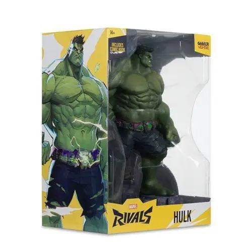 McFarlane Toys Marvel Rivals The Hulk 1:6 Scale Posed Figure with Scene and Comic - ToyShnip