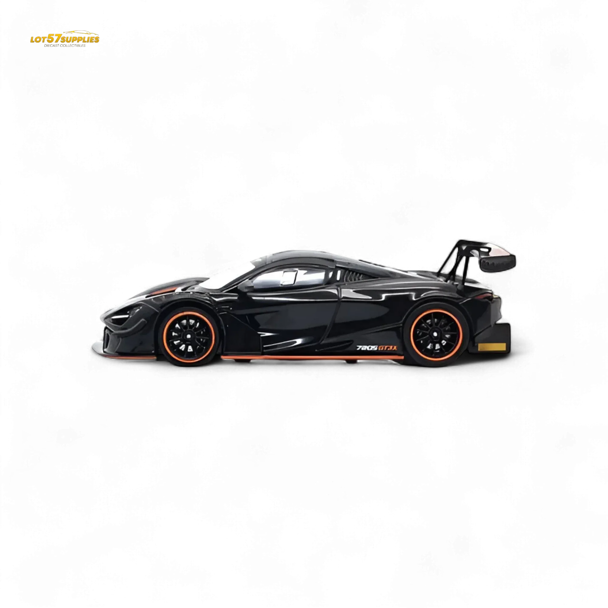 McLaren 720S GT3X Diecast Collectible 1:64 Black Finish - ToylandEU