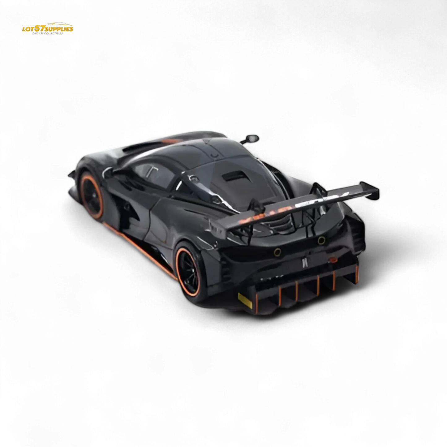 McLaren 720S GT3X Diecast Collectible 1:64 Black Finish - ToylandEU