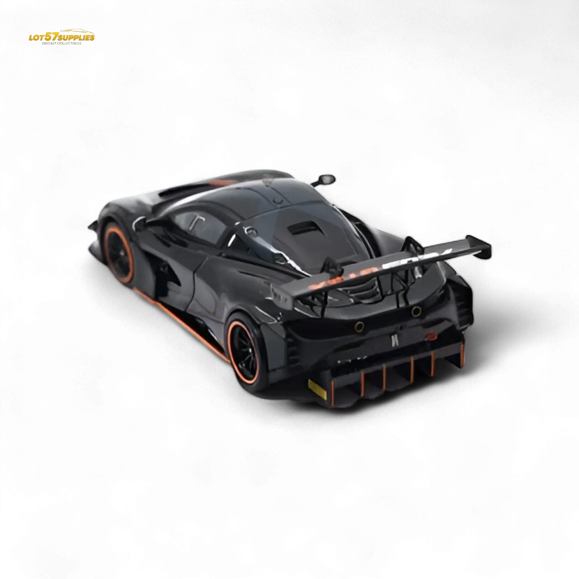McLaren 720S GT3X Diecast Collectible 1:64 Black Finish - ToylandEU
