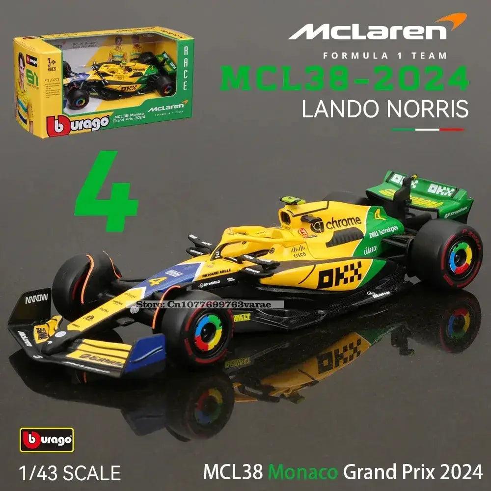 McLaren F1 Diecast Car Monaco Grand Prix Collectible -  ToylandEU™