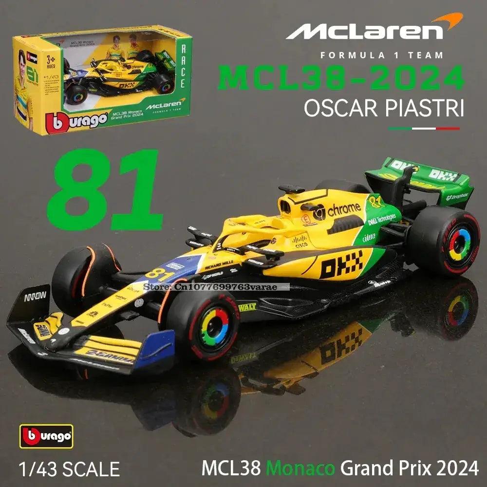  McLaren F1 Diecast Car Monaco Grand Prix Collectible -  ToylandEU™