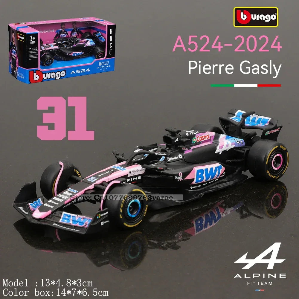 McLaren F1 Diecast Car Monaco Grand Prix Model Collectible - ToylandEU