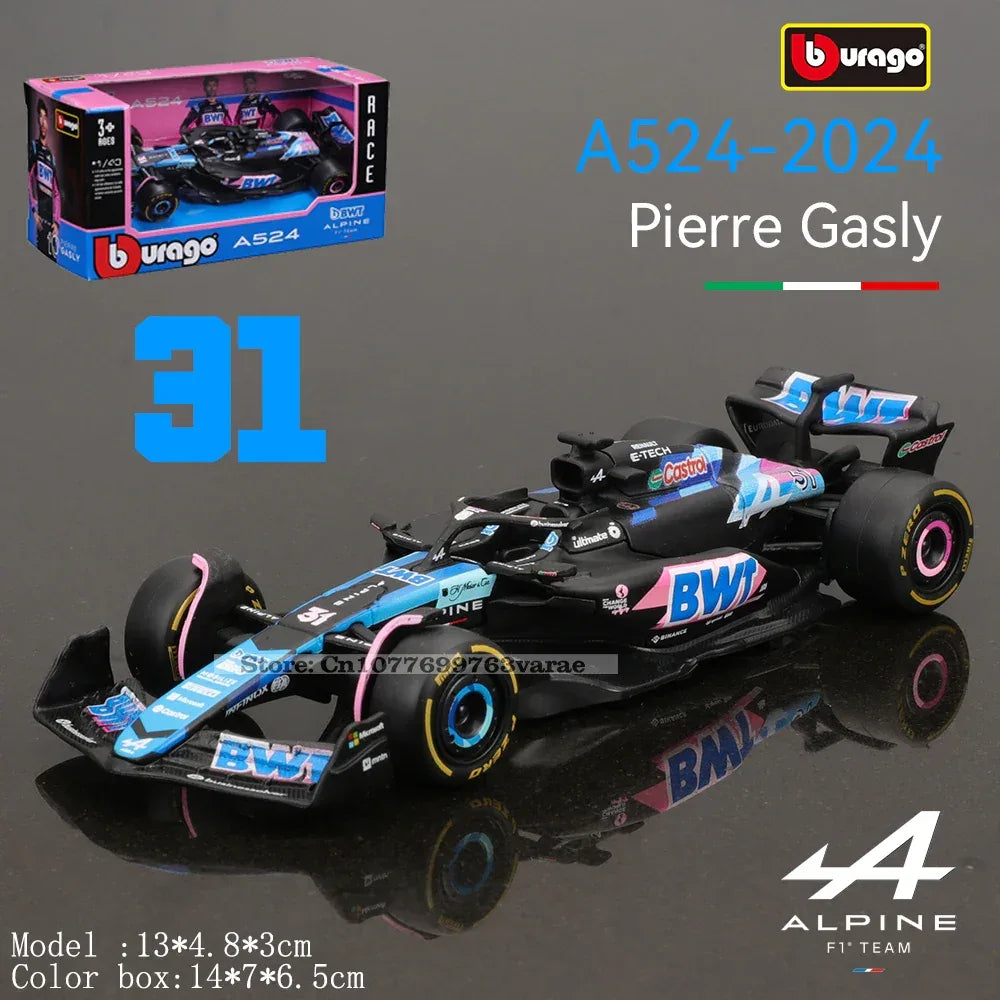 McLaren F1 Diecast Car Monaco Grand Prix Model Collectible - ToylandEU