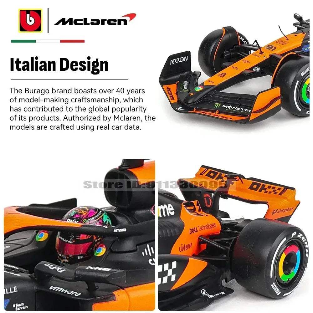 McLaren F1 Diecast Model 1to24 Bburago Precision Replica - ToylandEU