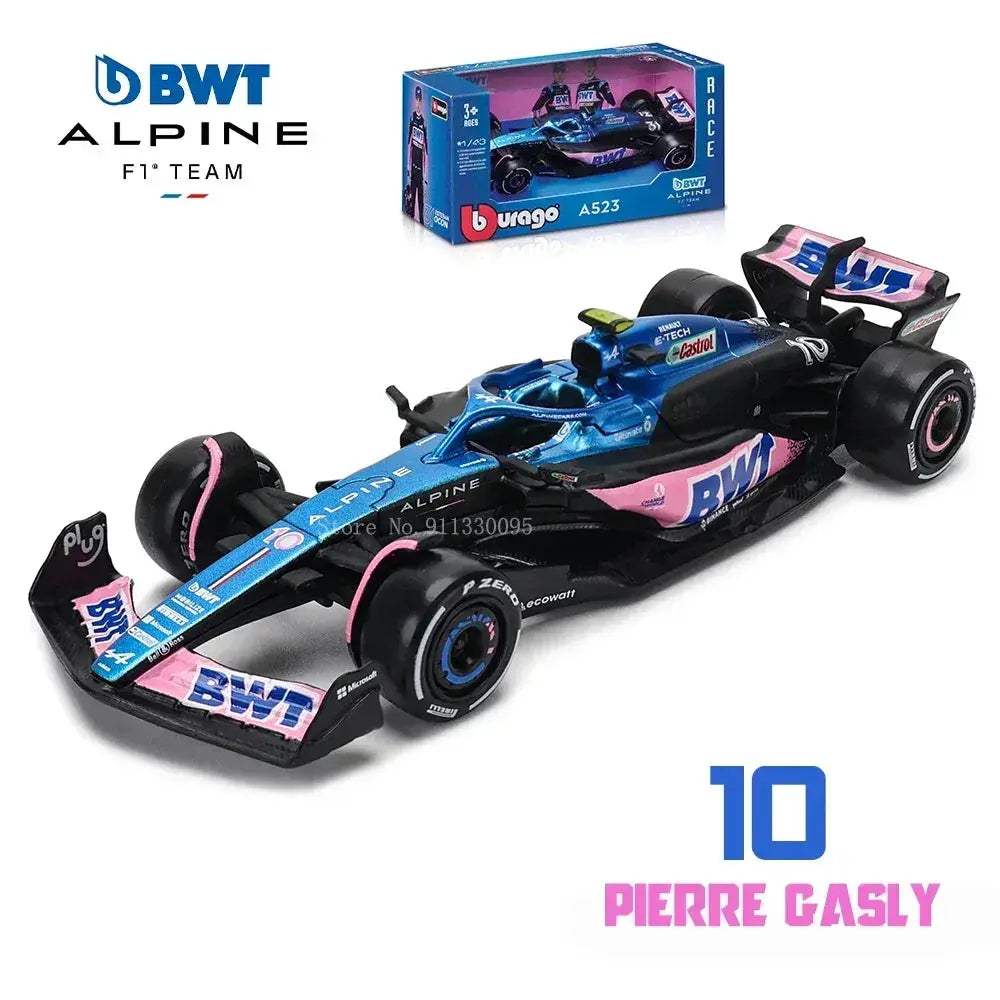 McLaren F1 MCL60 Diecast Model 1 43 Scale Collectible - ToylandEU