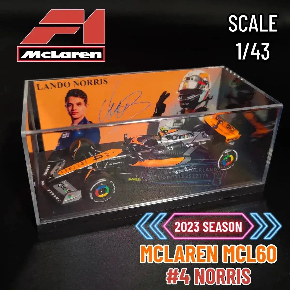  McLaren MCL60 Diecast Model Signature Display -  ToylandEU™