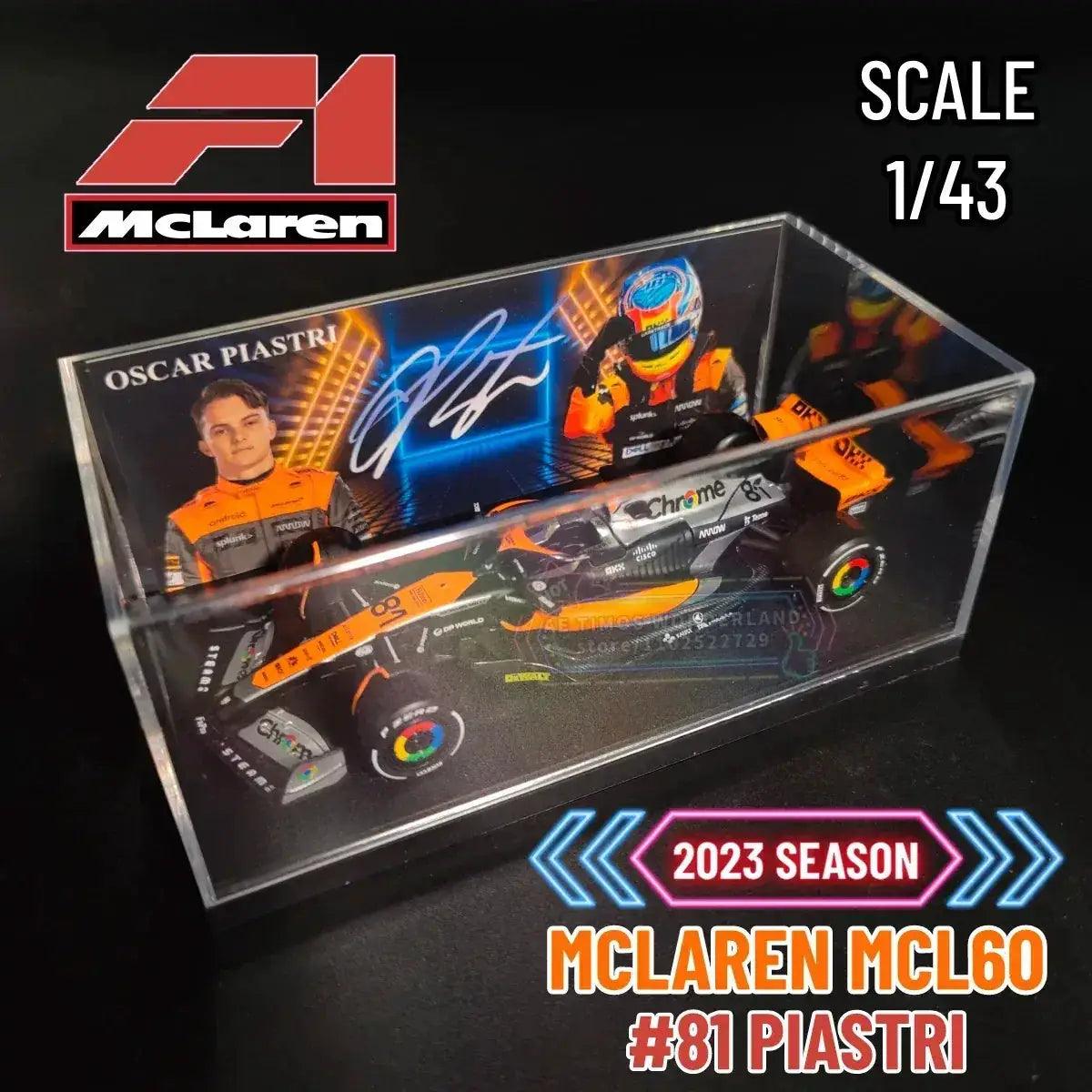  McLaren MCL60 Diecast Model Signature Display -  ToylandEU™