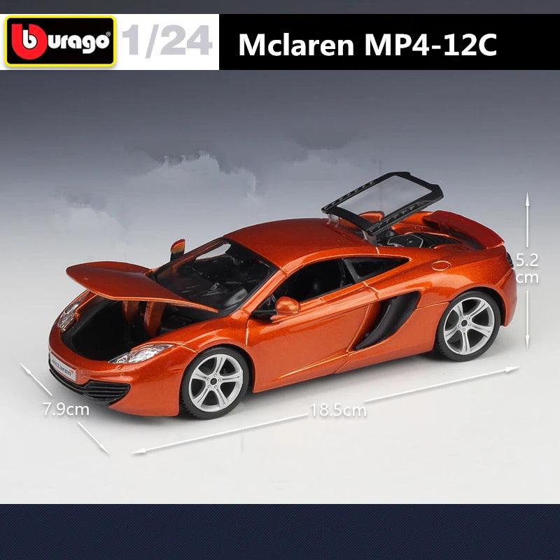 McLaren MP4-12C Diecast | 1:24 Alloy | Toylandeu™