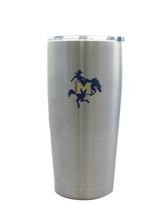 McNeese State Cowboys 20oz Travel Tumbler Ultra Silver - ToylandEU