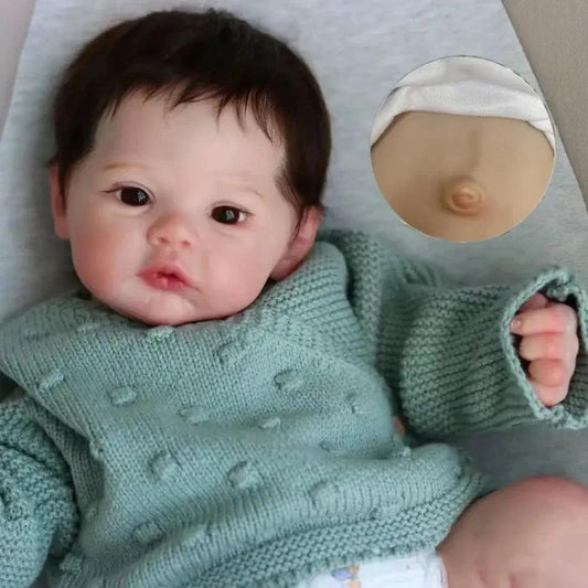  Meadow Bebe 45cm Lifelike Reborn Doll Rooted Hair Ltd -  ToylandEU™