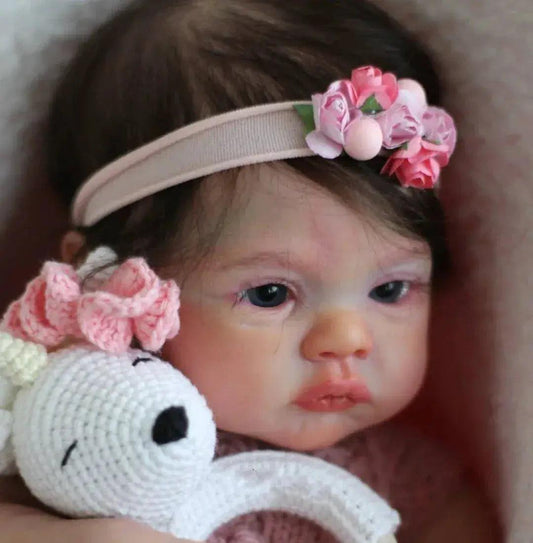  Meadow Girl Reborn Doll With Rooted Hair 45cm Lifelike -  ToylandEU™