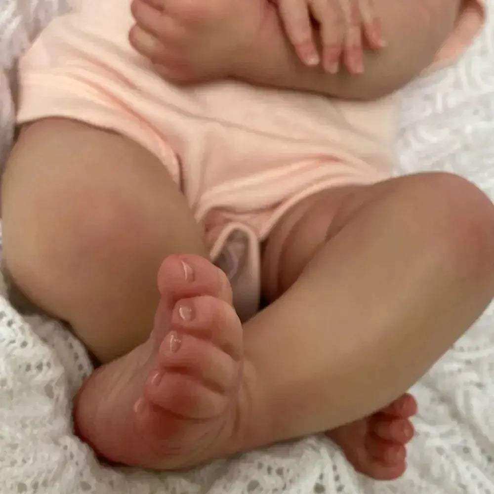 Meadow Reborn Doll Girl Full Body Silicone Vinyl Lifelike Toy - ToylandEU