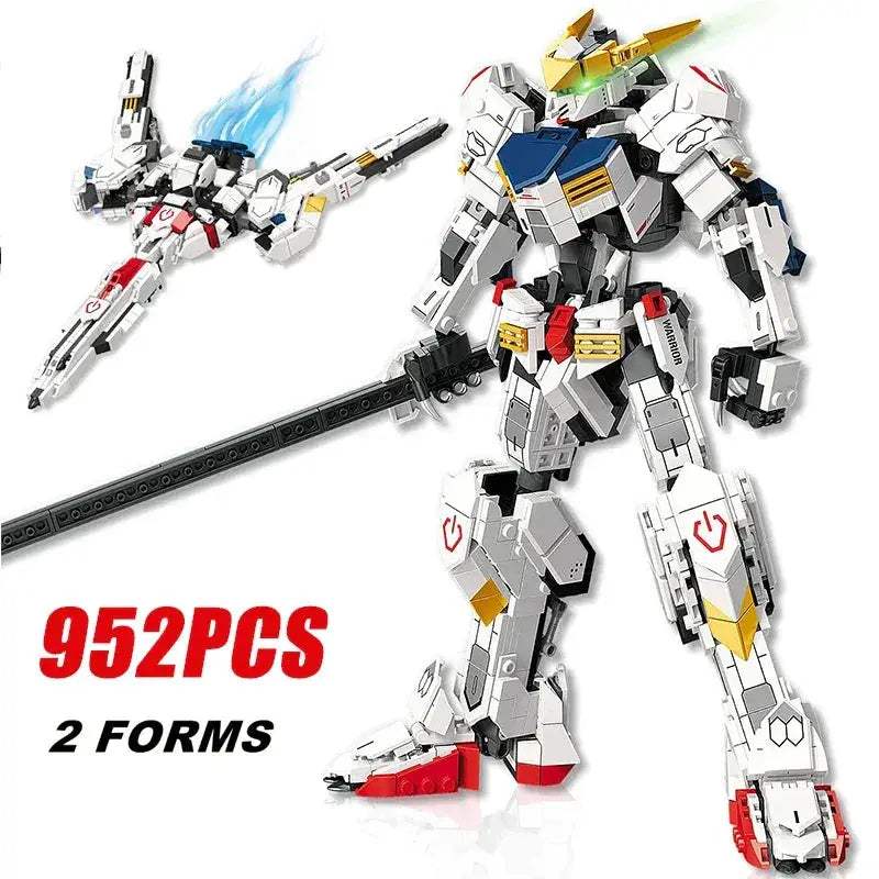 Mecha Building Blocks 952 Pieces Creative Decoration Armor Figures Kit - ToylandEU