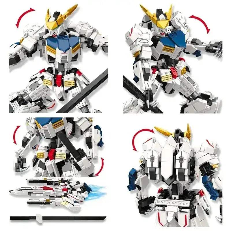 Mecha Building Blocks 952 Pieces Creative Decoration Armor Figures Kit - ToylandEU