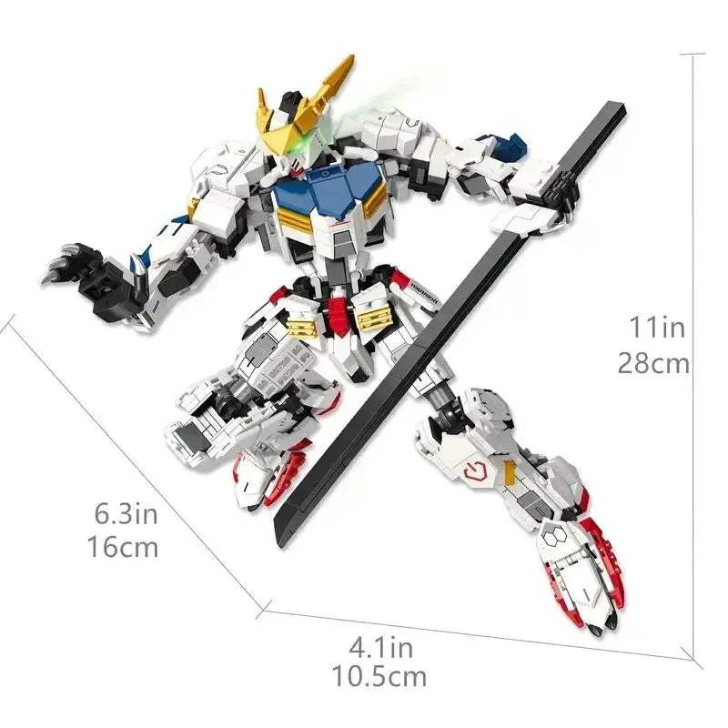 Mecha Building Blocks 952 Pieces Creative Decoration Armor Figures Kit - ToylandEU
