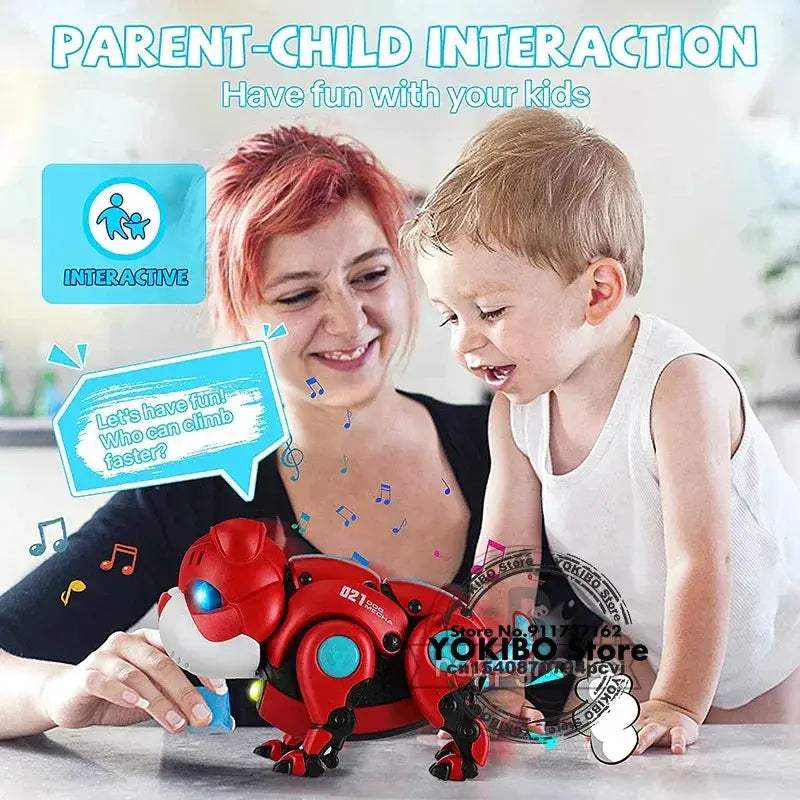 Mecha Dog Electronic Toy With Walking Motion And Music - ToylandEU