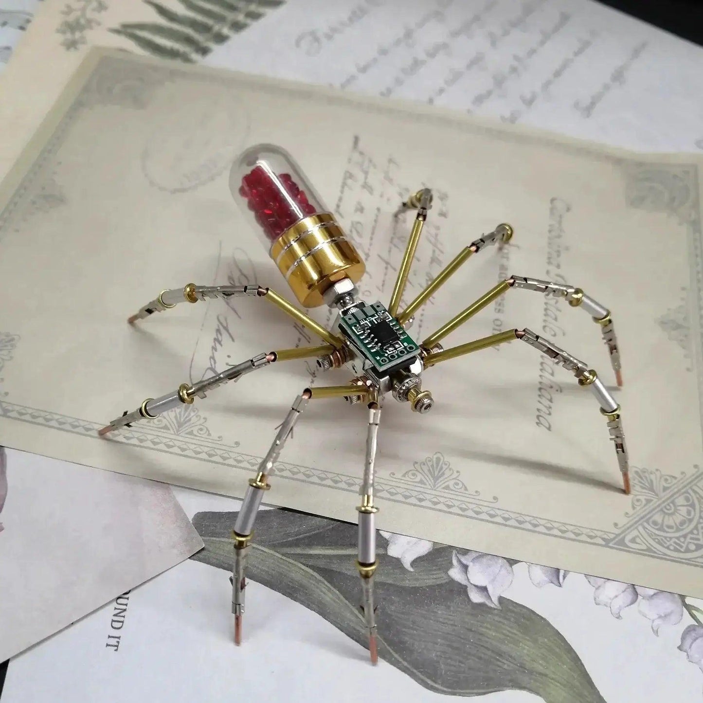  Cyberpunk Mechanical Spider Metal Model Kit 3D Puzzle -  ToylandEU™