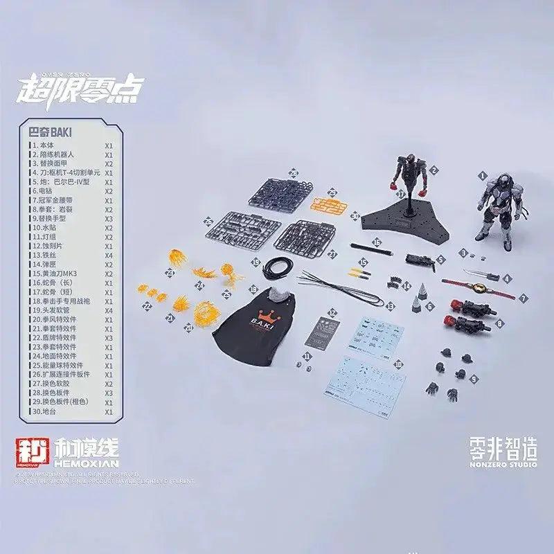  Baki Boxer Mecha Model Kit With Premium Water Decals -  ToylandEU™