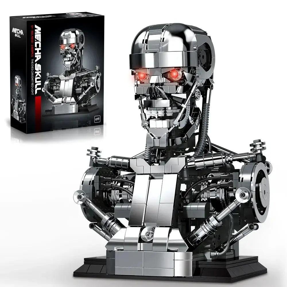  Mecha Skull T800 Bust Lego Compatible Display -  ToylandEU™